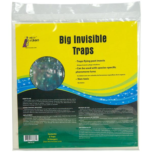 Pest Wizard Big Invisible Insect Trap 5-Pack For Discount