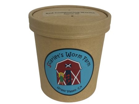 Scarlet s Worm Farm - 150 Composting Worms For Cheap