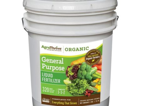 AgroThrive General Purpose Fertilizer (5 gal) Sale