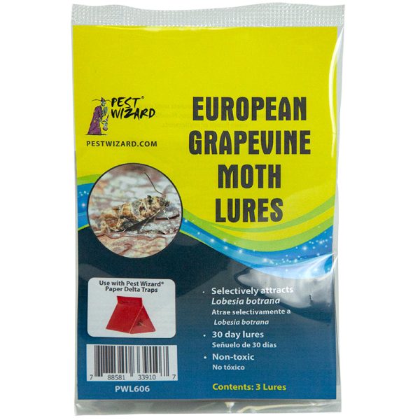 Pest Wizard European Grapevine Moth Lure 3-Pack Supply