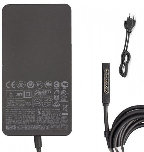 New 43W 12V 3.6A Power Adapter Supply Charger Compatible with Microsoft Surface Pro Pro 2 10.6 Windows 8 Tablet Laptop Hot on Sale