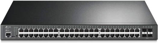 TP-Link 52 Port Gigabit L2+ Managed PoE Switch, 384W Power Budget, 48x RJ45 Ports, 4 x SFP Slots, PoE Auto Recovery, Omada SDN Integrated, IPv6, Static Routing, Black | TL-SG3452P For Cheap