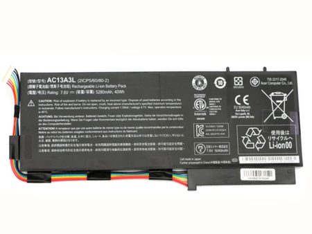 AC13A3L Acer Aspire P3 Series, TravelMate X313 Series Laptop Battery on Sale