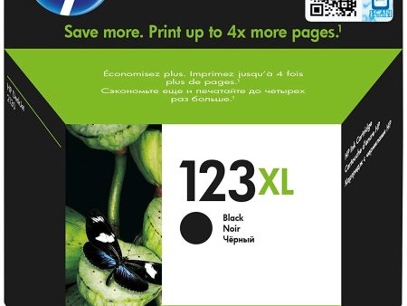 HP 123XL Black Original Ink Advantage Cartridge - F6V19AE on Sale