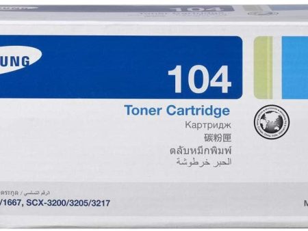 Samsung Printer Toner Cartridge Black (mlt-d104s) For Discount