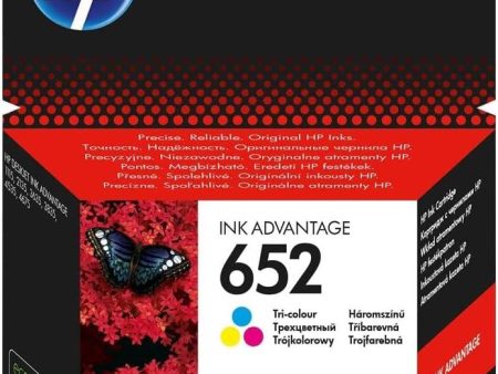 HP 652 Tri-Color Original Ink Cartridge Hot on Sale