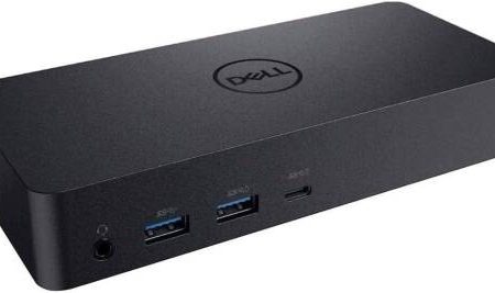 Dell Universal Docking Station D6000, Ultra 4K + Power Supply (130W), USB 3.0 & USB C Triple 4K or Single 5K Display Docking Station with 2x Displayport & HDMI Port for Windows   Mac, Black | 452-BCYJ For Cheap