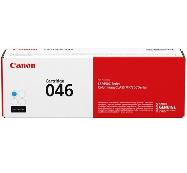 Original Canon 046 Toner Cartridge - Cyan For Sale