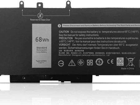 68WH GJKNX 93FTF Dell Latitude 5280 5288 5290 5480 5488 5490 Precision 15 3520 Mobile Workstation VG93N NY5PG WFWKK D4CMT 83XPC 4YFVG DJWGP DY9NT 5YHR4 Laptop Battery Cheap