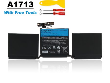 A1713 Laptop Battery For Apple MacBook Pro 13.3 inch Retina MPXQ2LL A on Sale