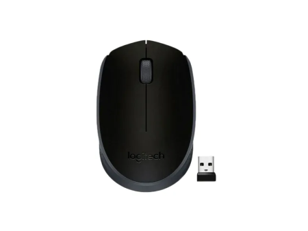 Logitech Wireless Laser Mouse Black Grey Hot on Sale