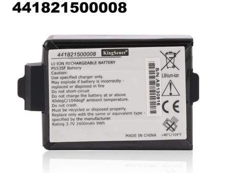 3.7V 2400mAh 9Wh 441821500008 for Getac PS535FC-1 GPS Handheld device battery Fashion