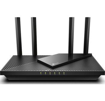 TP-Link Archer AX55 AX3000 Dual Band Gigabit Wi-Fi 6 Router, 2402Mbps 5 GHz, 574Mbps 2.4 GHz, 802.11ax, 160MHZ Bandwidth, Dual Band, OFDMA, MU-MIMO, Works with Alexa, Black | Archer AX55 on Sale