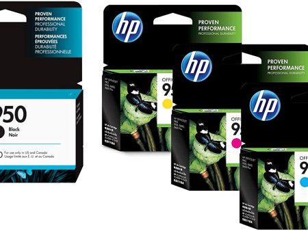 Hp 950 Black & Hp 951xl Ink Cartridge Color Set Cheap