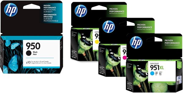 Hp 950 Black & Hp 951xl Ink Cartridge Color Set Cheap