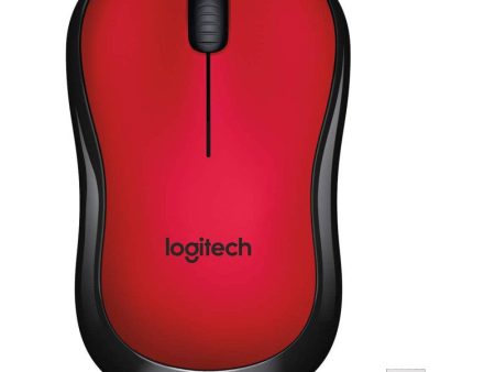 Logitech M220 Wireless Mouse, Silent Buttons, 2.4 GHz With USB Mini Receiver, 1000 DPI Optical Tracking, 18-Month Battery Life, Ambidextrous PC   Mac   Laptop - Red Sale