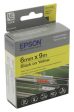 Epson Label Cartridge LC-2YBP9 Black on Yellow 6mm x 9 meter Black on Yellow Online now