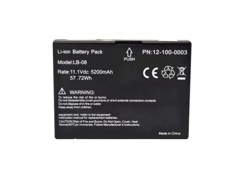 LB-08 11.1V 5200mAh li-ion Battery Pack BIOLIGHT A5 A6 A8 Q3 V6 Medical replacement Battery 12-100-0003 Online Hot Sale