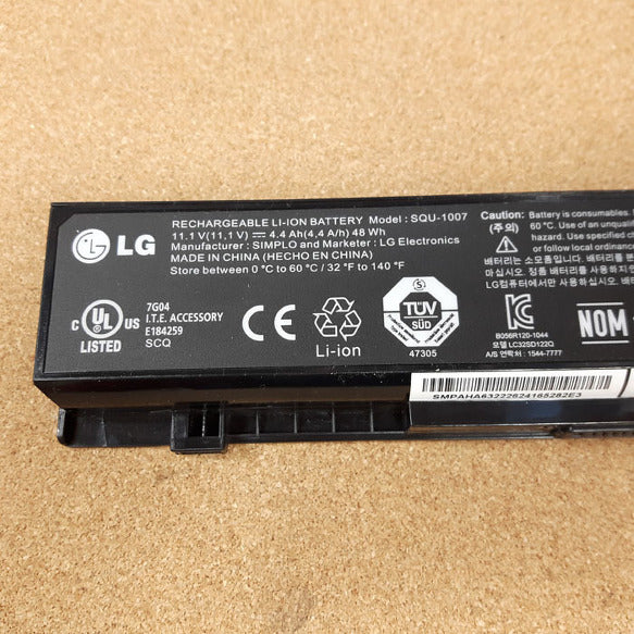 SQU-1007 LG Xnote S530, Xnote S430, Aurora Xnote S530, Aurora Xnote S430 Laptop Battery Fashion