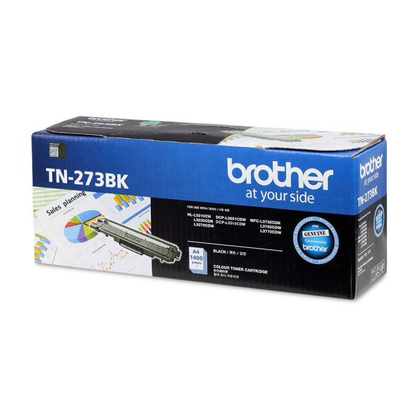 Genuine Brother TN-273BK Standard Yield Black Ink Printer Toner Cartridge Online