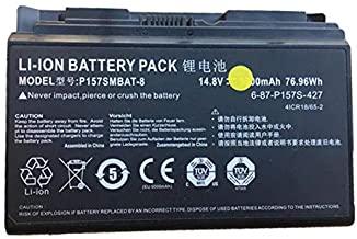 14.8V 76.96wh P157SMBAT-8 Laptop Battery compatible with CLEVO Terransforce P157S P157SM P177SM-A K780S-i7 K780E 6-87-P157S-4271 Discount