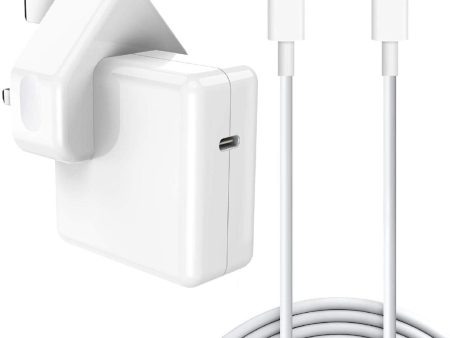 Apple 30W USB-C Power Adapter For iPhones, iPads & MacBook Pro (MR2A2HN A, White) Hot on Sale