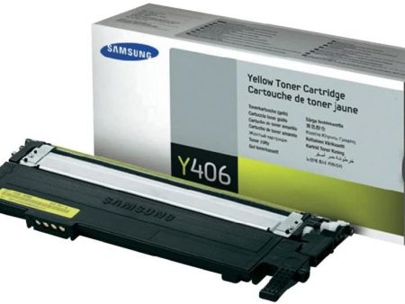 Samsung CLT-Y406S Toner Cartridge Yellow for CLP-365W, C410W, 3305W, Xpress C460FW Hot on Sale