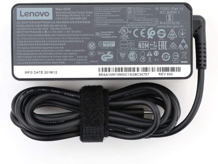 Original 20V 3.25A 65W USB Type C Ac Power Adapter Charger for Lenovo Thinkpad X1 Carbon Yoga 5 X270 X280 T580 P51s P52s E480 E470 Laptop Fashion