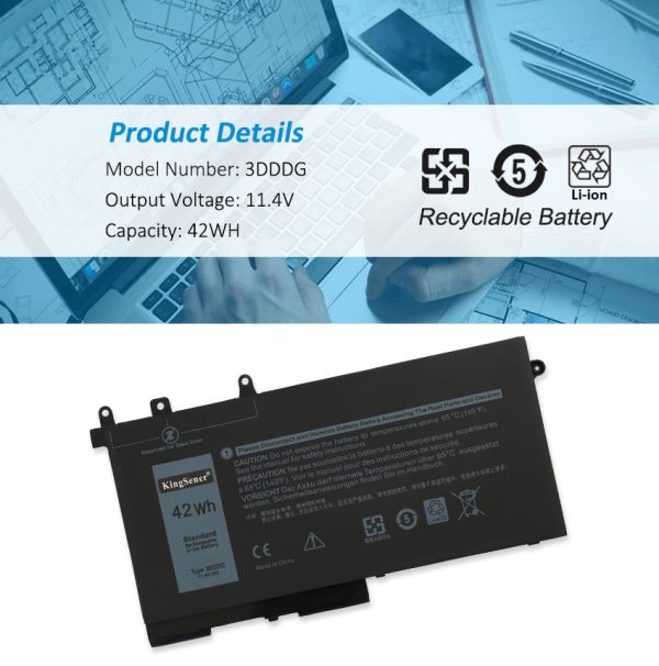 Laptop Battery For Dell Precision 3520 M3520 3530 M3530 Series Fashion