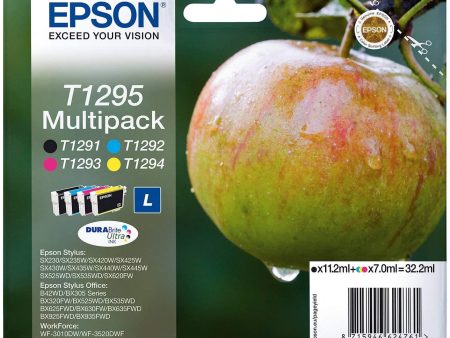 T1295 Epson DURABrite Ultra Ink Large Cartridge, Multi Pack [T1295] Online Hot Sale