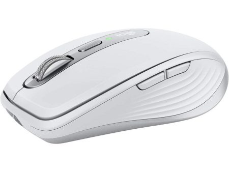 Logitech MX Anywhere 3 Compact Wireless Performance Mouse, Any Surface, Portable, 4000DPI, Customizable Buttons, USB-C, Bluetooth, Apple Mac, IPad, Windows PC, Linux, Chrome - Pale Grey Online now