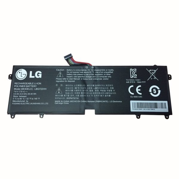 Original LBP7221E LBG722VH LG LBP7221E 2ICP4 73 113 Series Tablet 7.7V 34.61wh 4495mAh  Laptop Battery Sale