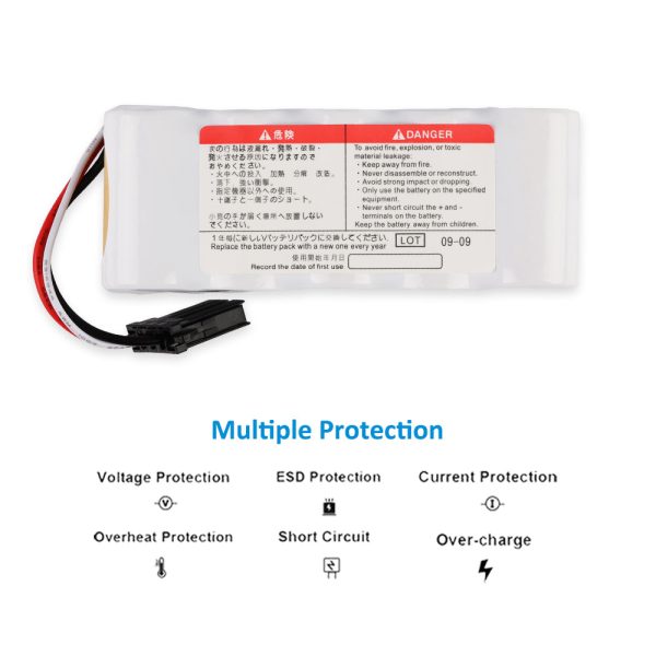 NKB-301V Battery For Nihon Kohden Cardiolife TEC-7621C Defibrillator Cheap