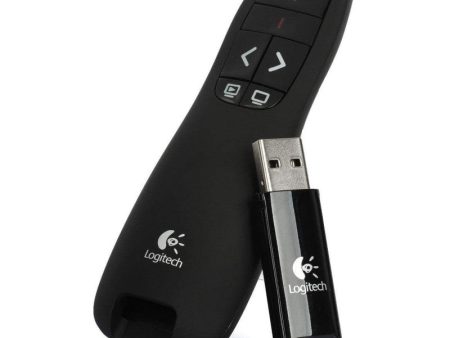 Logitech Wireless Presenter R400 - Black on Sale