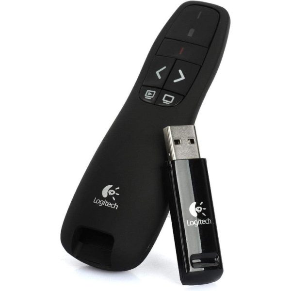 Logitech Wireless Presenter R400 - Black on Sale