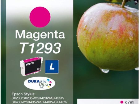 Epson T1293 Magenta Apple Genuine DURABrite Ultra Ink Cartridge For Cheap