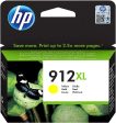 Hp 912XL High Yield Yellow Original Ink Cartridge [3Yl83Ae] | Works With Officejet Pro 8023, 8013 Printers Sale