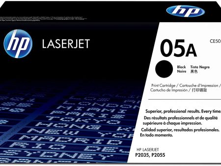 HP 05A Black Original LaserJet Toner Cartridge - CE505A Supply