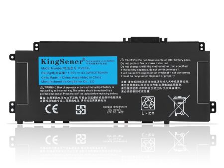 US Warehouse Kingsener PV03XL PP03XL Laptop Battery For HP Pavilion x360 13-BB 14-DV 14-DW 14M-DW 14-DK HSTNN-LB8S HSTNN-DB9X M01118-421 For Cheap