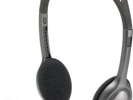 Logitech H111 Stereo Headphones, Bi-directional Microphones Type, Adjustable Headband| 981-000593 For Sale