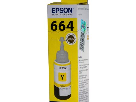 Epson Ink Cartridge - T6644, Yellow 70ml Ink Bottle For Discount