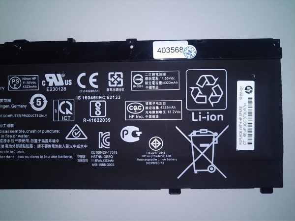 Original SR03XL HP Envy X360 Series, Envy 17-BW0000NA, Pavilion 15-CX0026TX Laptop Battery Hot on Sale