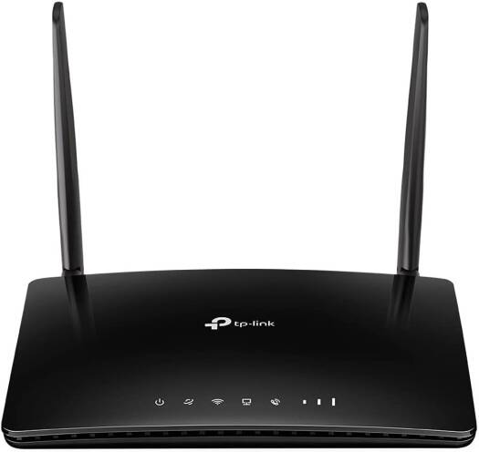 TP-Link N300 4G LTE Telephony WiFi Router, SIM Slot Unlocked, Records up to 100 Minutes of Voicemail, No Configuration Required, Removable External Wi-Fi Antennas, Black | TL-MR6500v For Discount