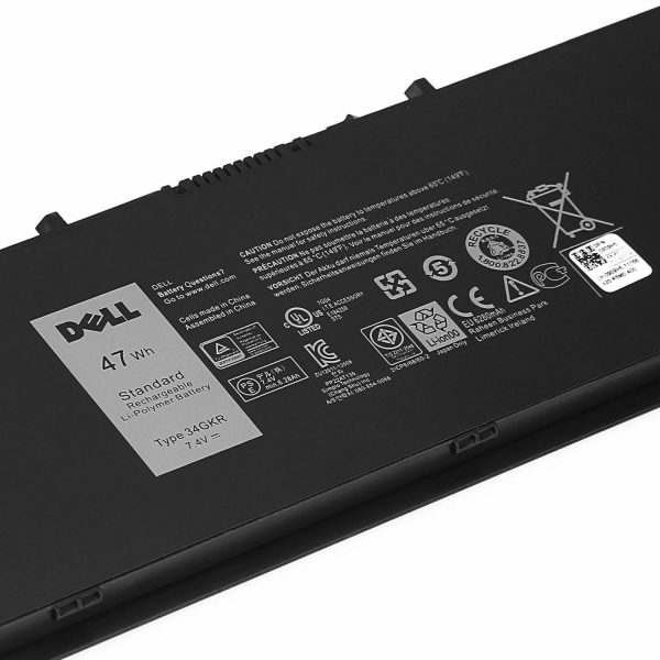 11.1V 34Wh 3 Cells Original PFXCR Dell Latitude E7440 T19VW 451-BBFY 451-BBFT 34GKR Ultrbook Rechargeable Battery Supply