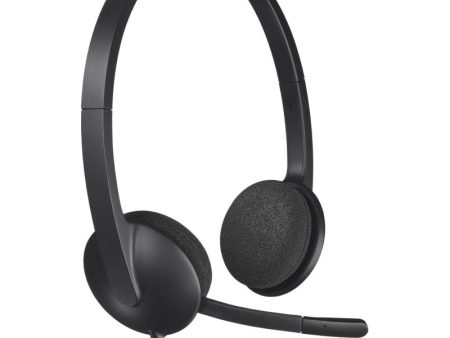 Logitech H340 Wired Headset, Stereo Headphones With Noise Cancelling Microphone, USB, PC Mac Laptop Black, 981-000507, 981-000475, S, M, L Sale