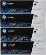 HP 131A Laserjet Toner Cartridge Set - Black, Cyan, Magenta and Yellow Online Sale