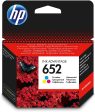 HP 652 Tricolor, F6V24AE For HP DeskJet IA 4530, 4535, 4675, 1115, 2135, 3635 on Sale