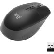 Logitech Wireless Mouse M190, Full Size Ambidextrous Curve Design,18-Month Battery With Power Saving Mode,USB Receiver,Precise Cursor Control And Scrolling,Wide Scroll Wheel,Scooped Buttons -Charcoal Hot on Sale