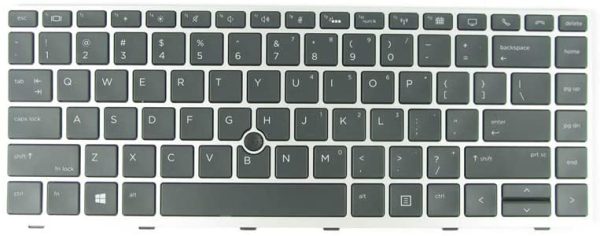 Original Hp Laptop Keyboard for ELITEBOOK 840-G5   745-G5 with mouse pointer and Backlit Supply