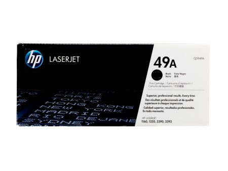 HP 49A Hewlett Packard Original LaserJet Colour Sphere Toner Cartridge, Black - Q5949A on Sale